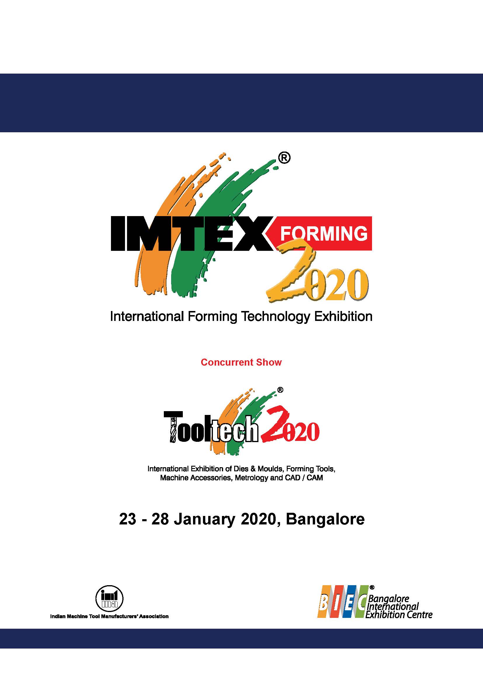  2020年印度国际机床工具展 IMTEX